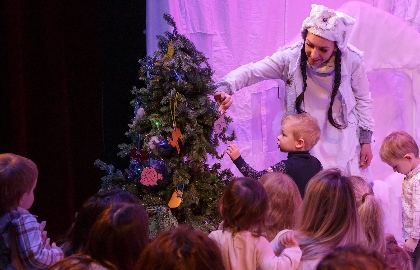 Театр на ладошке. Зима
