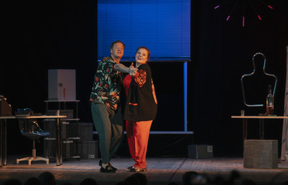 Cцена из «Ограбление в полночь, или Счастье в сейфе»