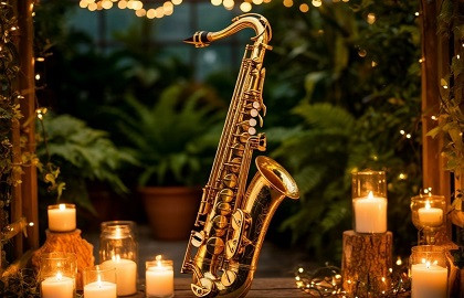 Романтический джаз при свечах