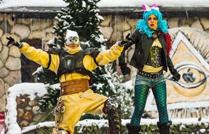 Семейное шоу каскадеров Мастера Панина "Новогодняя сказка"