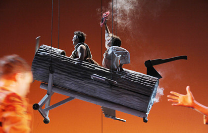 Scene from «Конек-Горбунок»