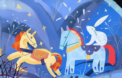 Прыг-скок в год Лошади: Веселое новогоднее приключение!