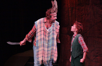 Scene from «Вождь краснокожих»