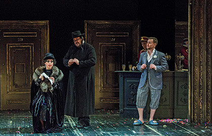 Cцена из «Летучая мышь»