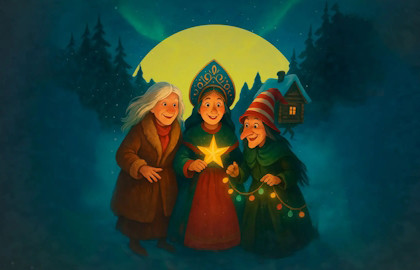 Новогоднее происшествие в сказочном лесу
