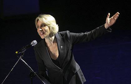 Scene from «Юлия Рутберг. Приношение Сергею Рахманинову»