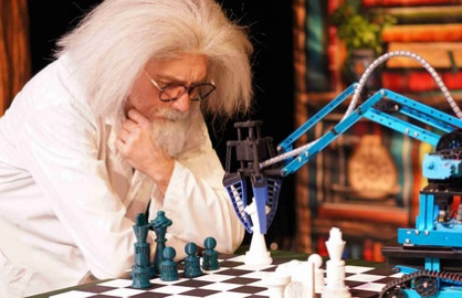 Учёная семейка и роботы