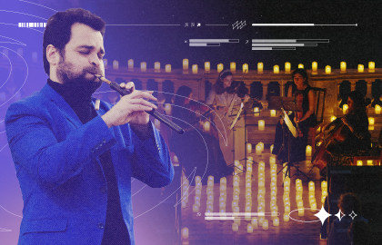 Дудук в сиянии свечей