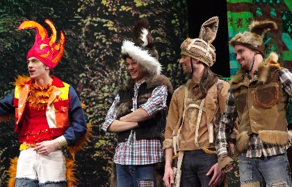 Scene from «Бременские музыканты»