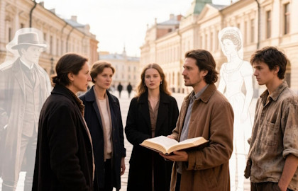 Книжное путешествие с любимыми героями по Хитровке