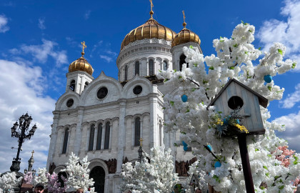 Храм Христа Спасителя + 4 смотровые площадки под куполом