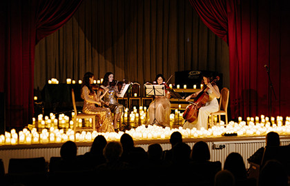 Классика при свечах