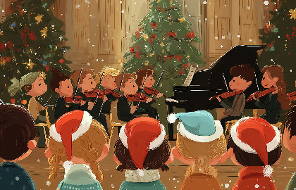 Новогодний бэйби-концерт. От 0 до 3-х.