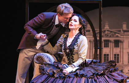 Scene from «На всякого мудреца довольно простоты»