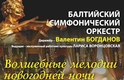 Cцена из «Балтийский Симфонический Оркестр «Волшебные мелодии Новогодней ночи»»