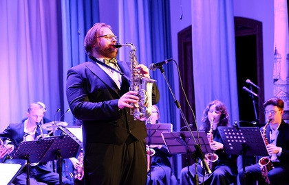 Санкт-Петербургский оркестр саксофонов в Эрмитаже. Шедевры классики. Праздничный концерт ко Дню города