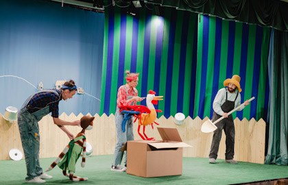 Петсон и Финдус. А где же Юсси? Театр Комикс