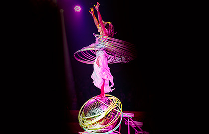 Цирк-шапито "Кудзинов". Сказка "Приключения Бабы Яги в Цирке"