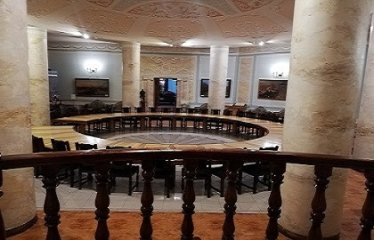 Бункер Сталина в Измайлово с бокалом любимого вина тов. Сталина