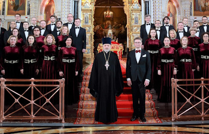 Патриарший хор храма Христа Спасителя