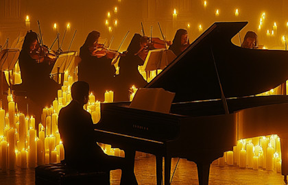 Оркестр CAGMO - Саундтреки Эйнауди при свечах