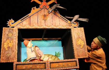 Cцена из «Гуси-лебеди»