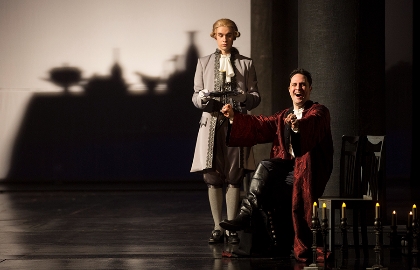 Scene from «Дон Жуан»