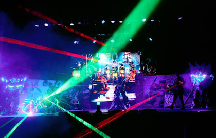 Шоу-спектакль с Трансформерами. Автоботы на каникулах