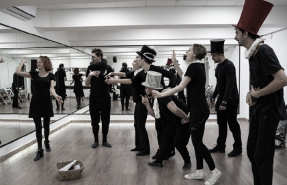 Scene from «Хозяйка гостиницы»