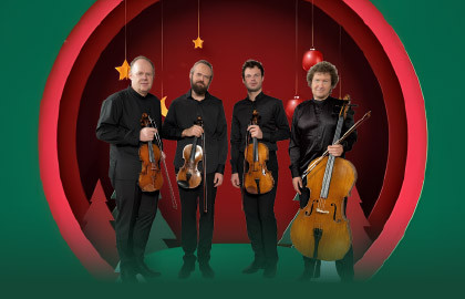 В Новый год с квартетом имени П.И.Чайковского