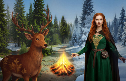 Cцена из «Братья месяцы»