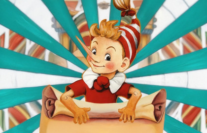 Scene from «Приключения Буратино. Золотой ключик к Новому году»