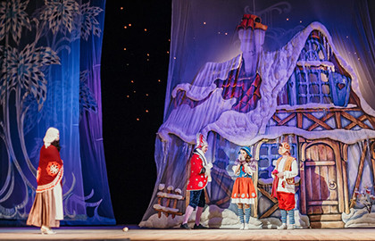 Cцена из «Приключения Герды в Снежном королевстве»