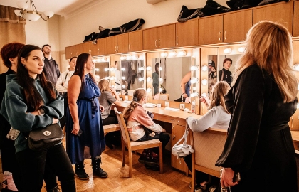 Вахтанговское закулисье. Новая сцена