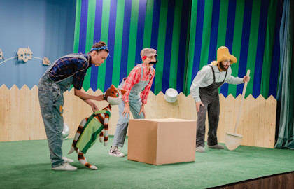 Петсон и Финдус. А где же Юсси? Театр Комикс