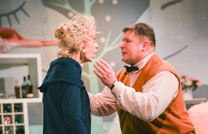 Scene from «Час тишины»