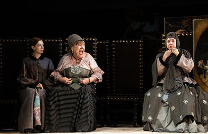 Cцена из «Шут Балакирев»