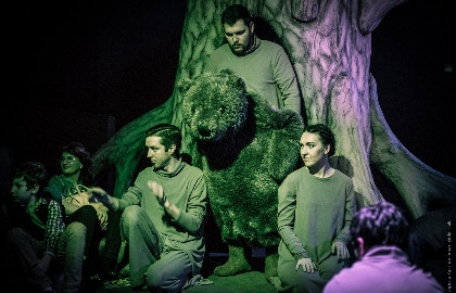 Сказка с закрытыми глазами. Ёжик в тумане