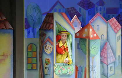 Cцена из «День рождения кота Леопольда»