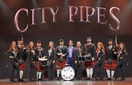 Ирландское шоу «City pipes»