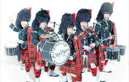 Ирландское шоу «City pipes»