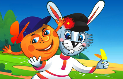 Колобок. Добрый заяц