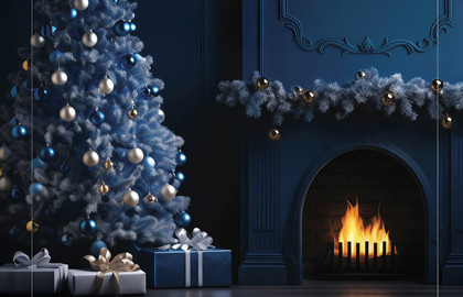 Рождественский ужин  в особняке Брусницыных