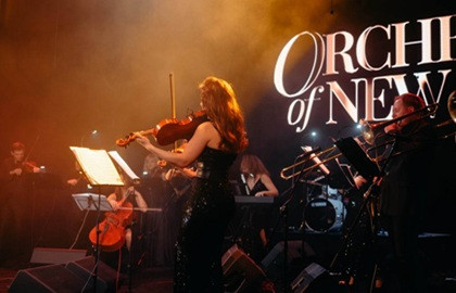 Караоке с оркестом. Orchestra of New Time