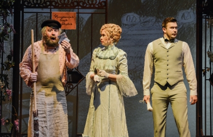 Белый пудель