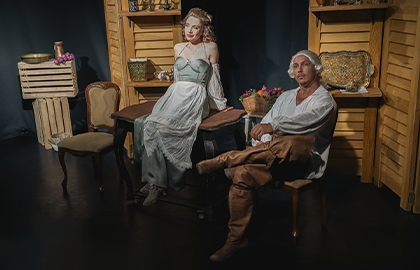 Scene from «Трактирщица»