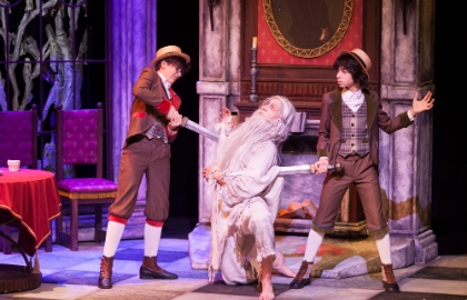 Scene from «Кентервильское привидение»