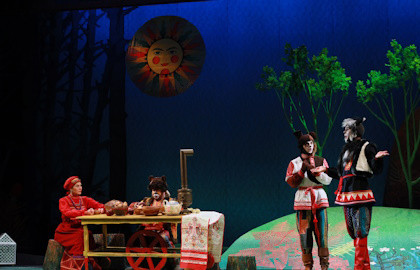 Сказка о Бабе-Яге и Василисе-работнице