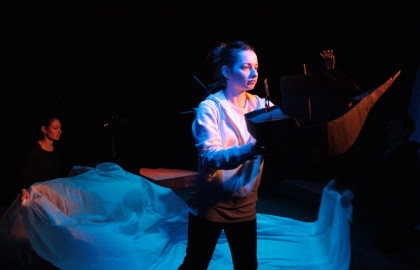 Scene from «Научи меня летать»