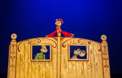 Cцена из «Теремок»